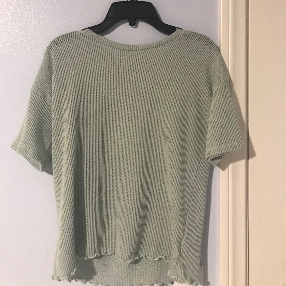 light green top